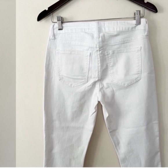 Pistola Jennifer Oslo White High Waisted Jeans P6822FTN Size 27 Distressed - Picture 5 of 8